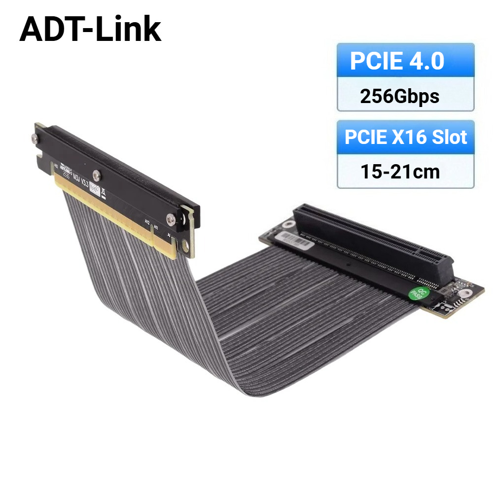 ADT-Link 2025 Nuevo Cable Rise - Itx Gpu Riser Pcie 4.0 16X reseña y precio